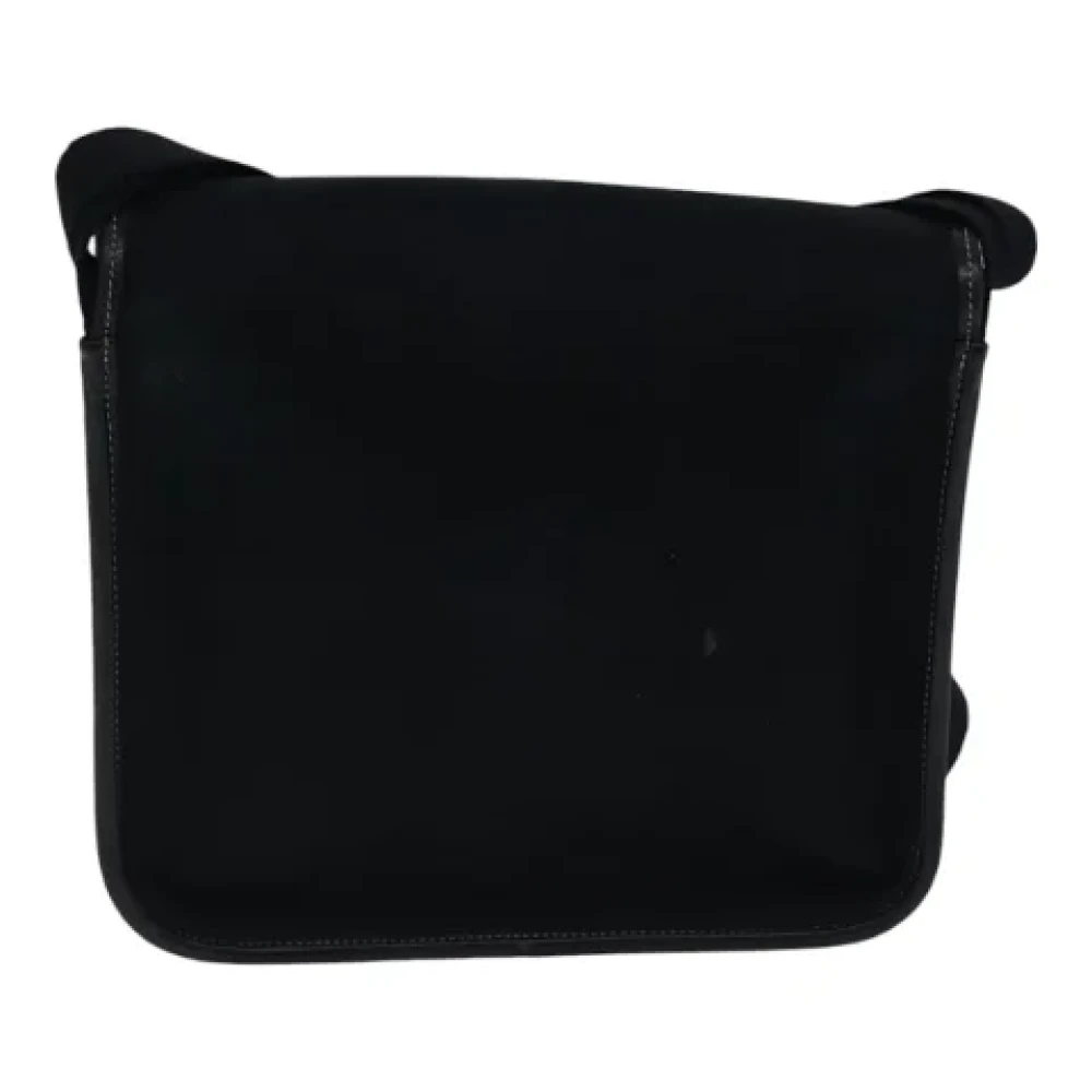 Hermès Vintage Pre-owned Canvas crossbody-bags Black Dames