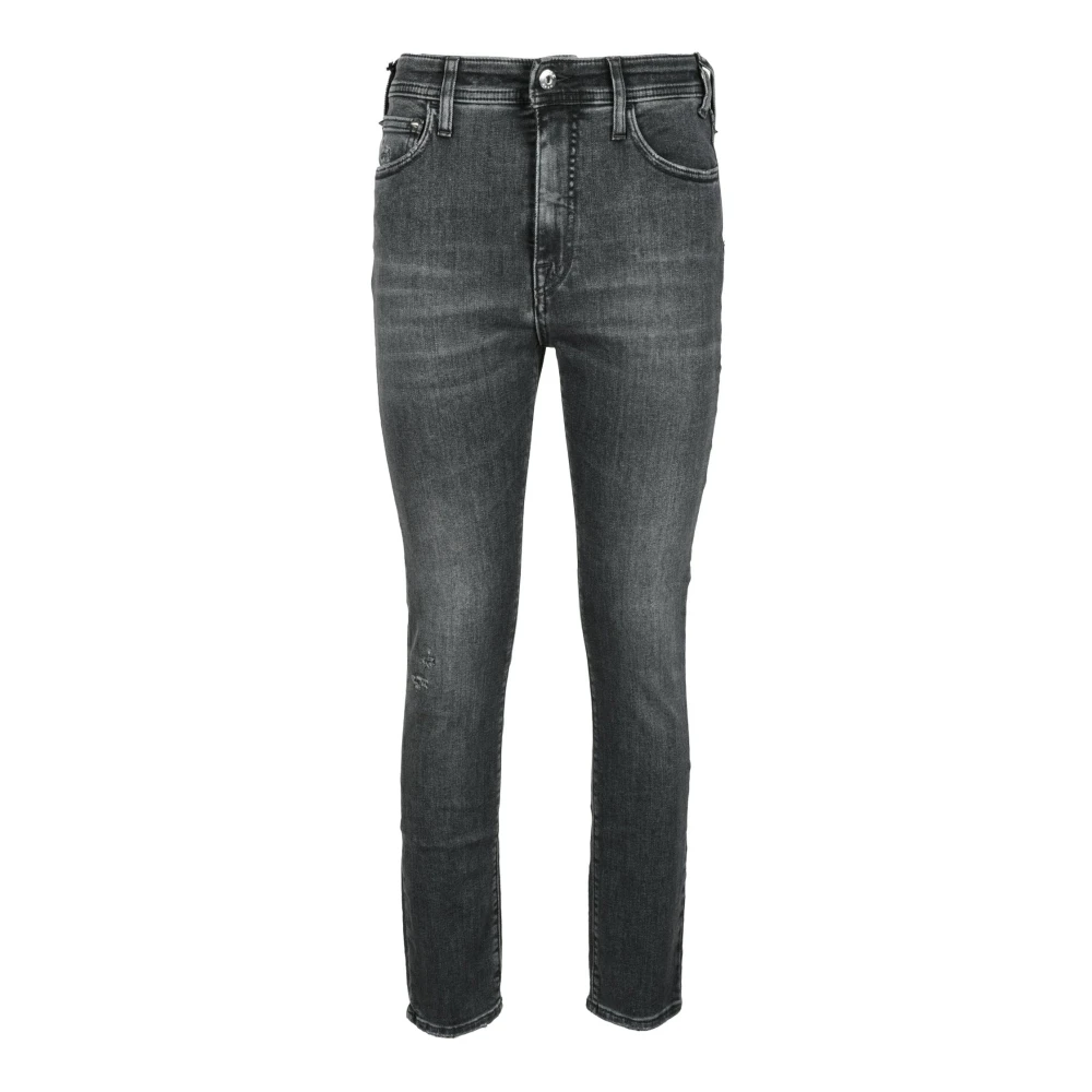 Cycle Denim Stretch Jeans Gray Dames
