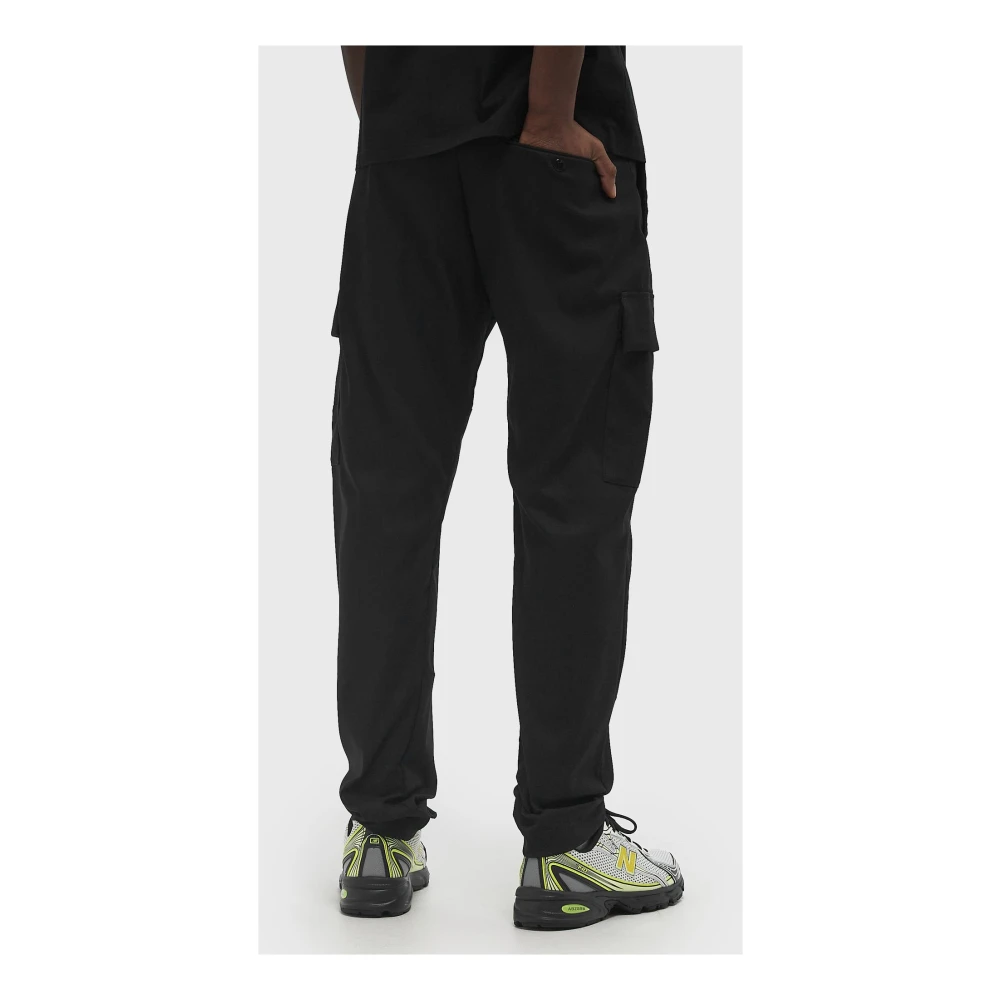C.P. Company Zwarte Cargo Broek Black Heren