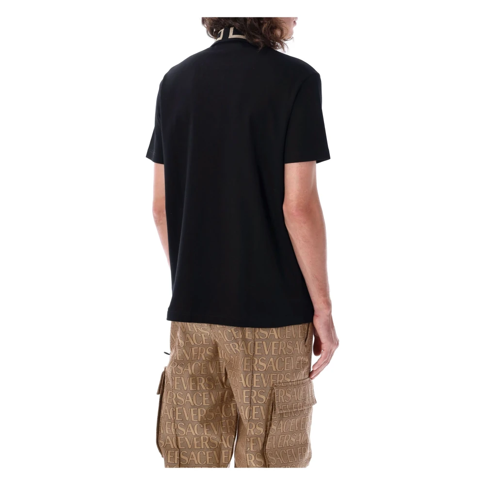 Versace Herenkleding T-shirts en polo`s Zwart Aw23 Black Heren