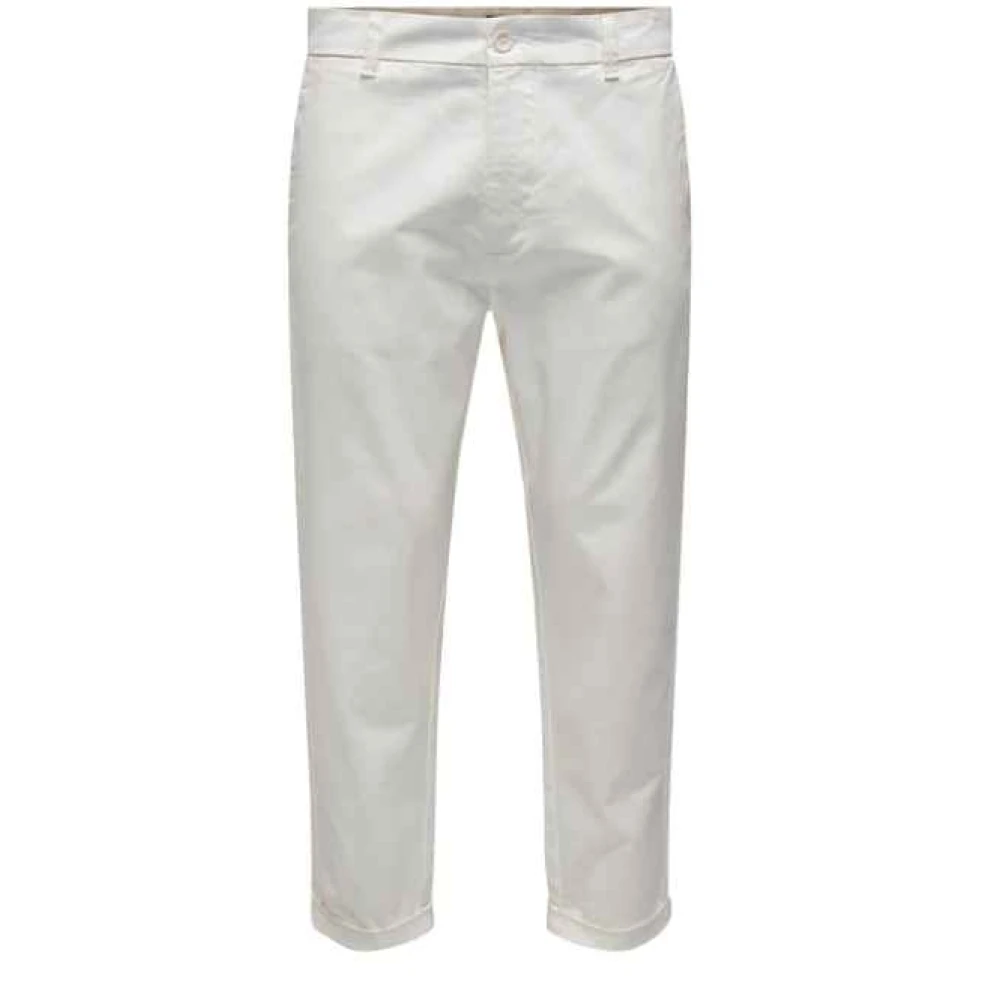 Only & Sons Moderne Slim Fit Jeans White Heren