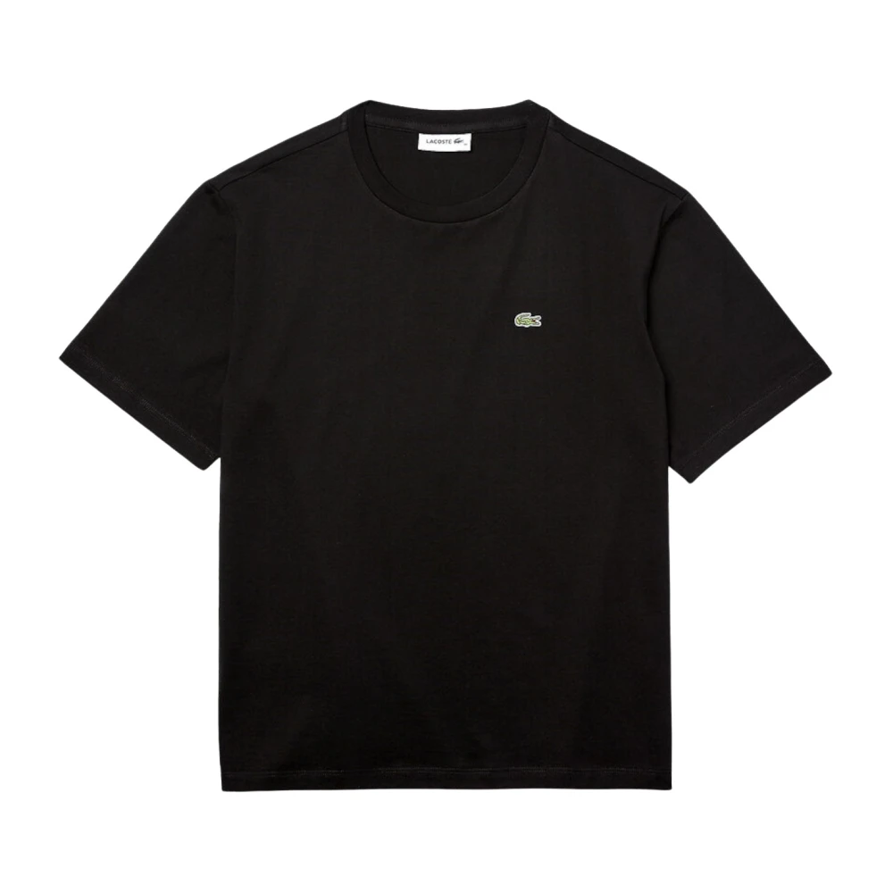 Lacoste Svarta T-shirts och Polos Black, Dam