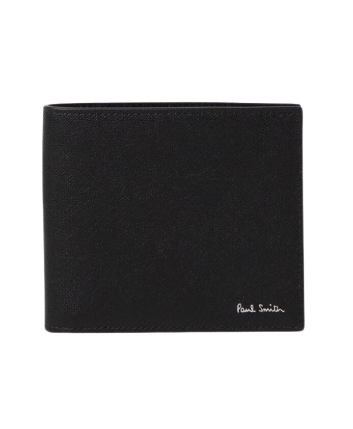 zwarte-leren-bifold-portemonnee