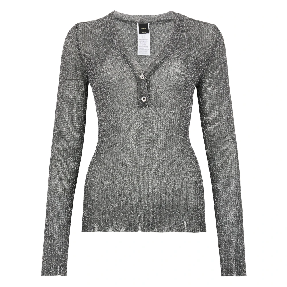 Pinko Grijze Sweater Collectie Gray Dames