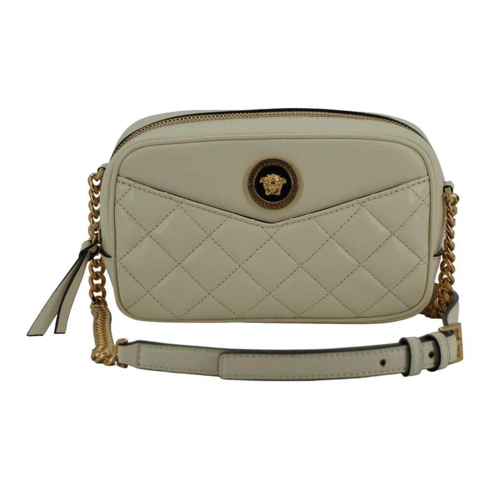 Versace Cross Body Bags White Heren