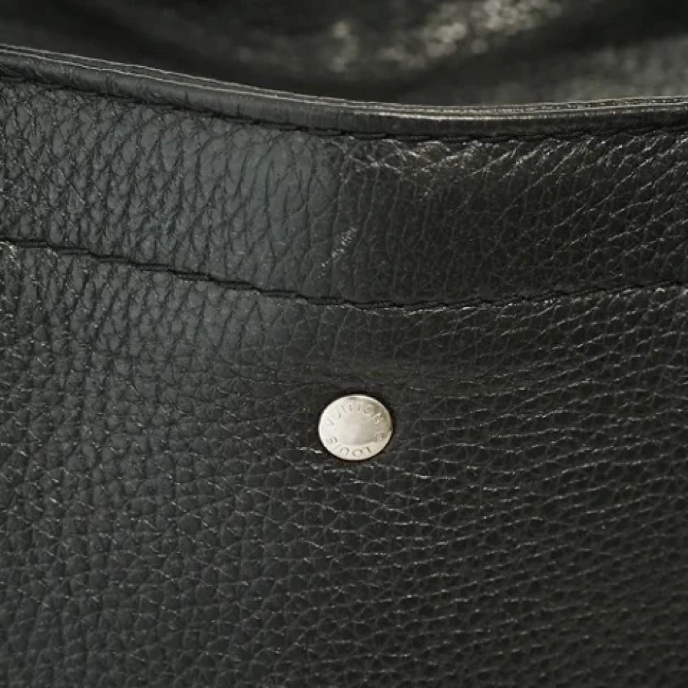 Louis Vuitton Vintage Pre-owned Leather totes Black Dames
