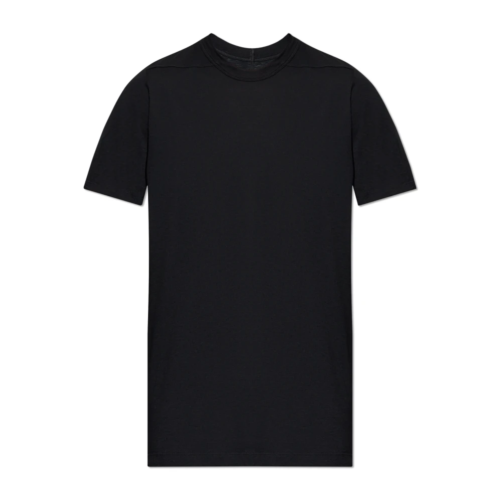 Rick Owens T-shirt 'Level T' Black Heren