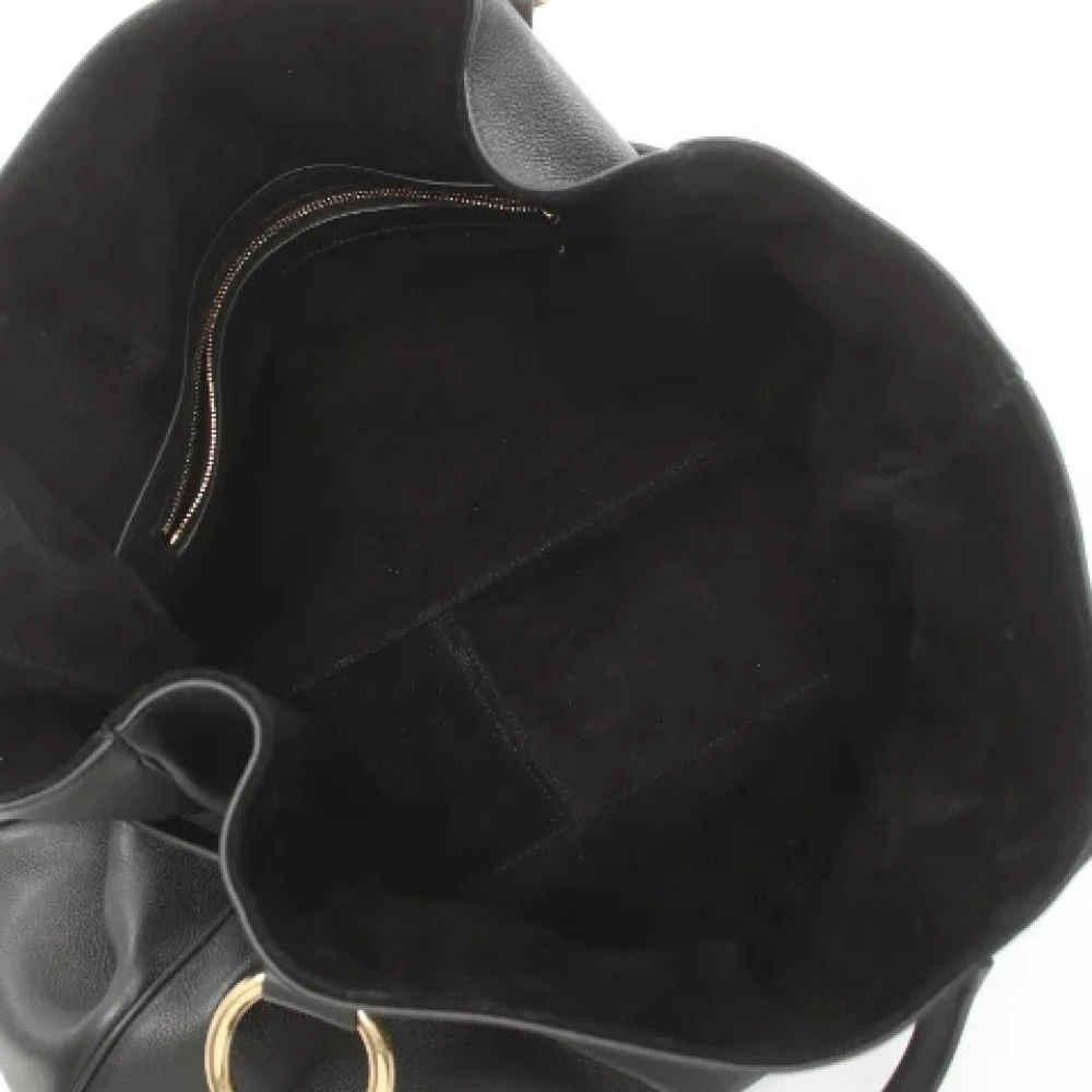 Celine Vintage Pre-owned Leather celine-bags Black Dames