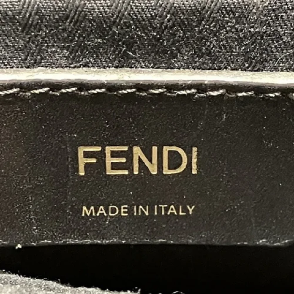 Fendi Vintage Pre-owned Leather fendi-bags Black Dames