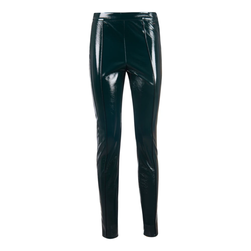 Armani Exchange Slim-fit Trousers Green Dames
