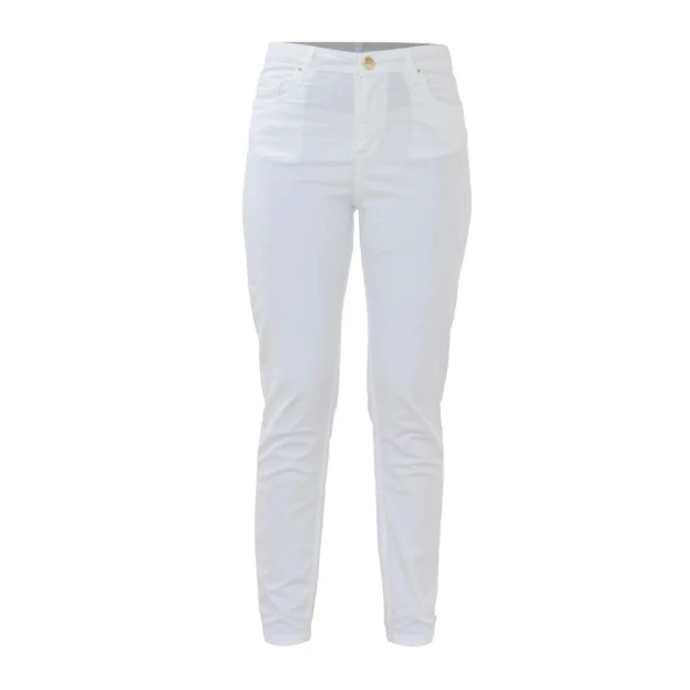 Kocca Witte Skinny Jeans van Katoen White Dames