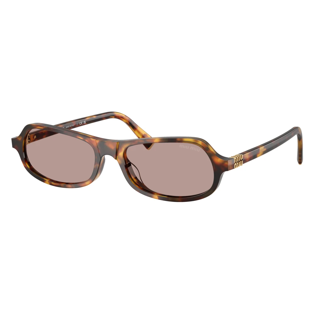 Miu Miu Unisex Brown Mu B10su Sunglasses - Sunglasses - 55 Mm - Accessories