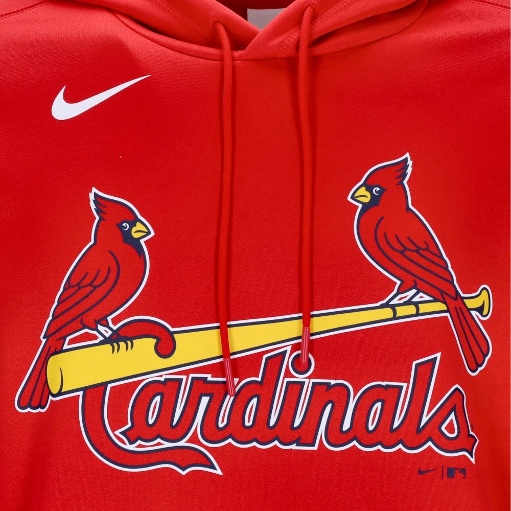 Nike Wordmark Therma Performance Hoodie Rood Red Heren