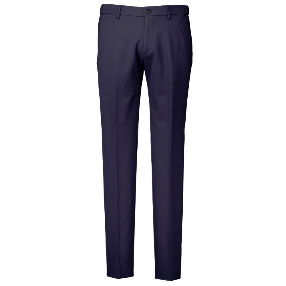 Berwich Blauwe Morello Broek Stijl 1217 Blue Heren