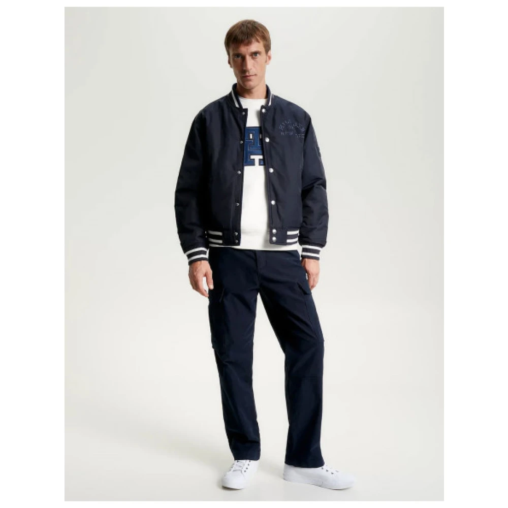 Tommy Hilfiger Omkeerbare jas met waterafstotende stof Blue Heren