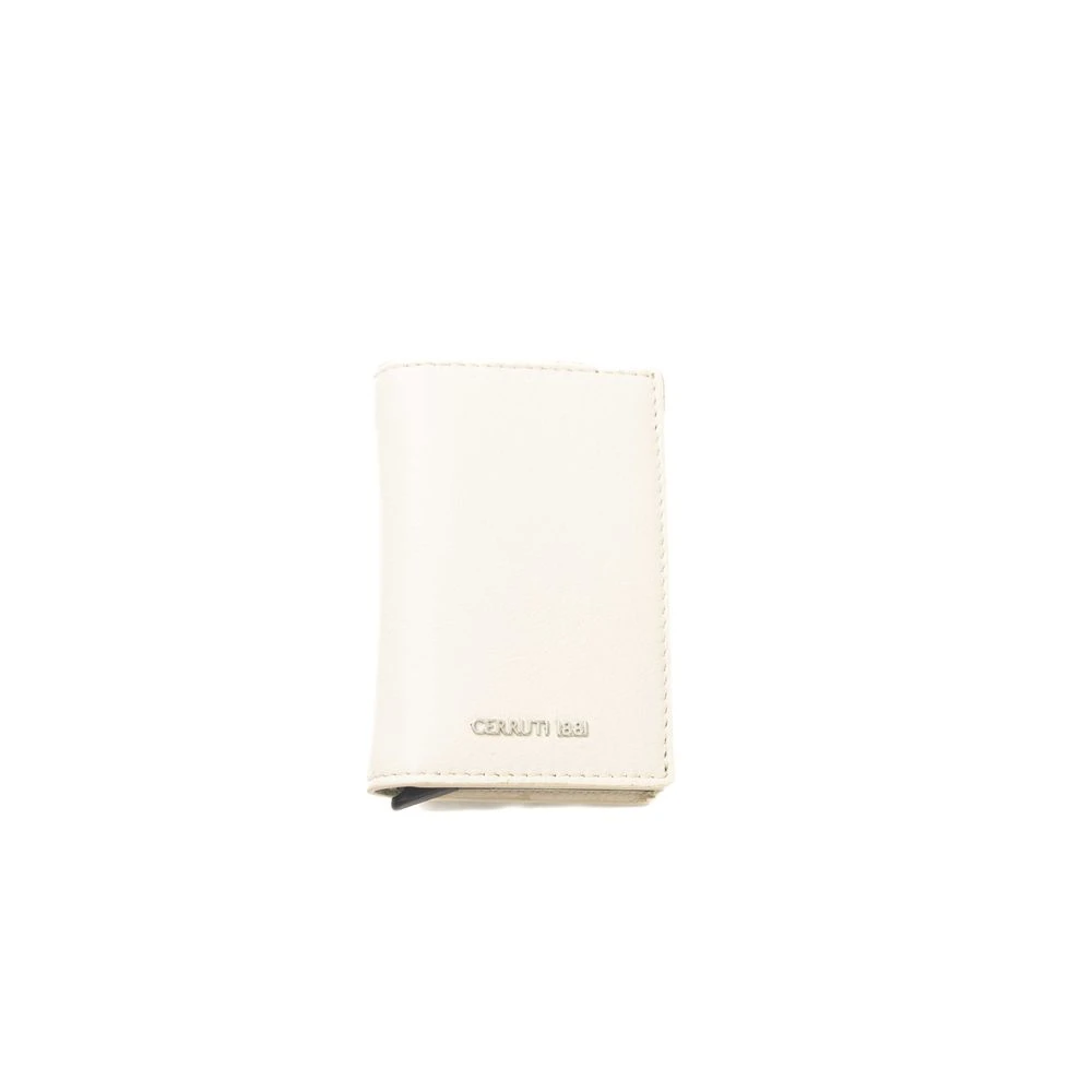 Cerruti 1881 Elegante Beige Leren Herenportemonnee Beige Heren