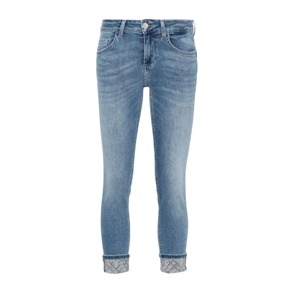 Liu Jo White Skinny fit jeans in 5-pocketmodel model 'MONROE'