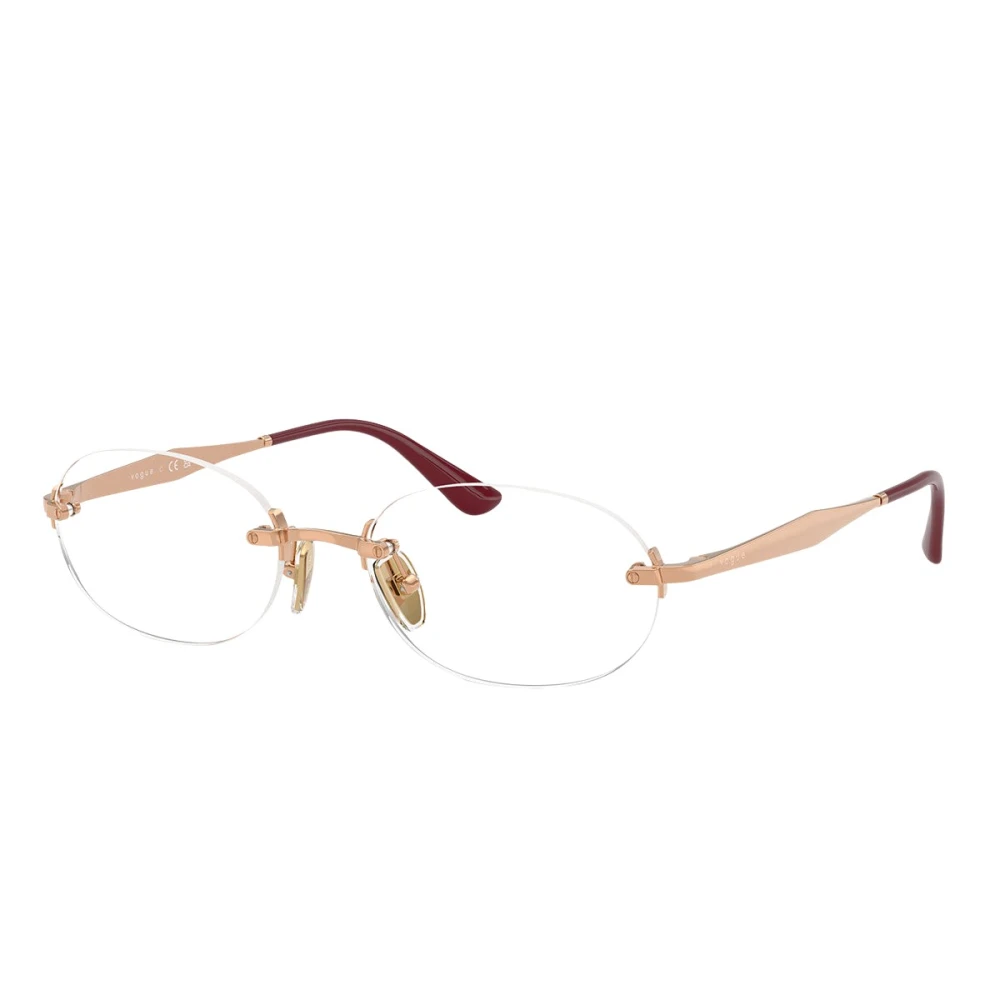 Vogue Unisex Yellow Glasses, 53 Mm, Vo4343 Optical Frame