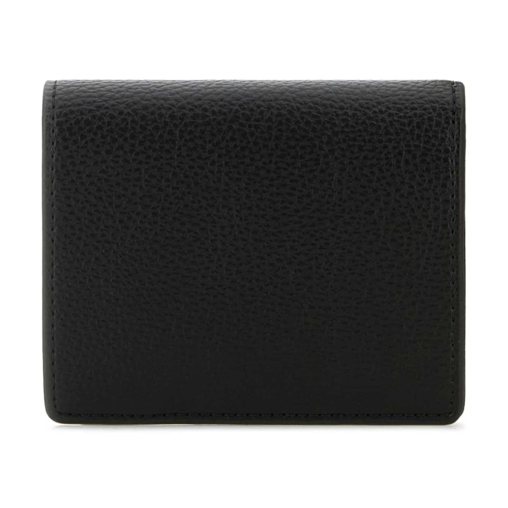 Vivienne Westwood Zwarte Billfold Portemonnee met Korrelige Afwerking Black Dames