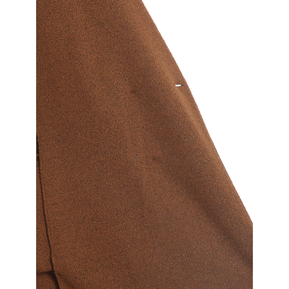 Harris Wharf London Bruin Katoen Polyester Jas Gemaakt in Italië Brown Dames