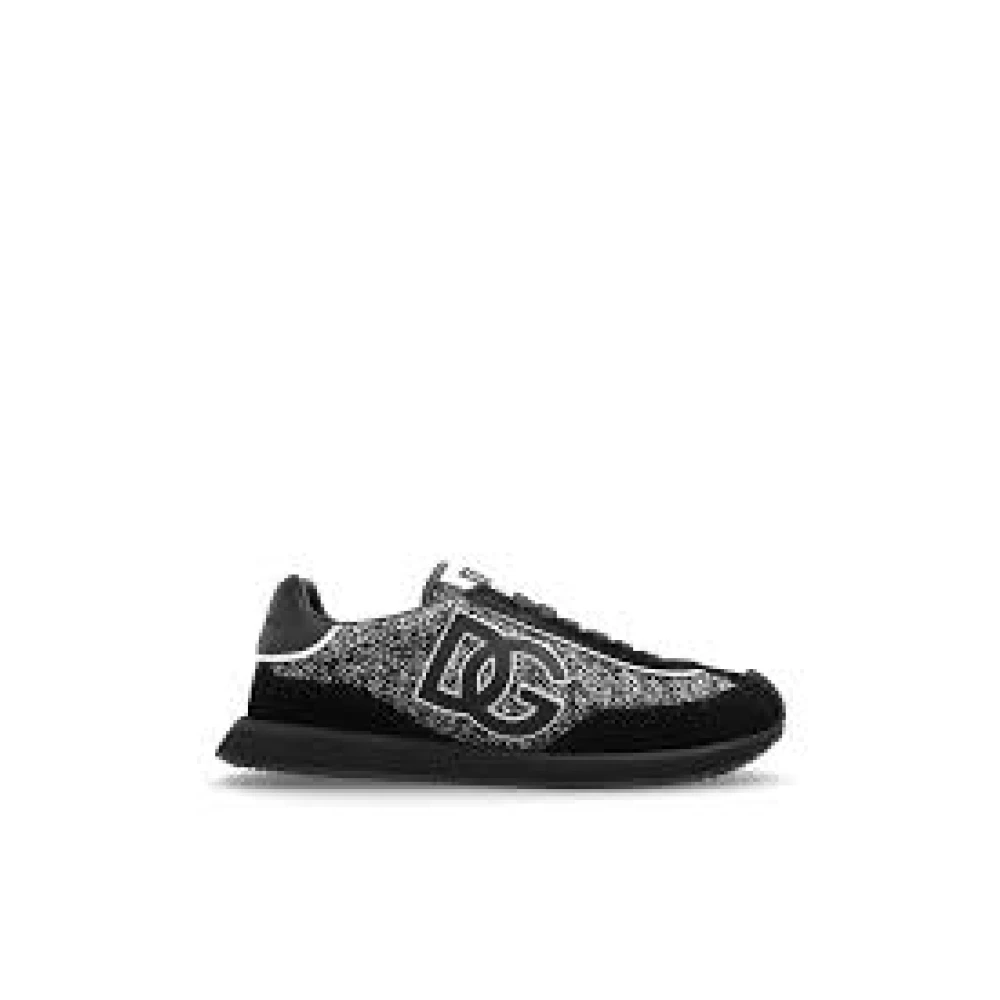 Dolce & Gabbana DG Cushion Sneaker Heren Schoenen Zwart