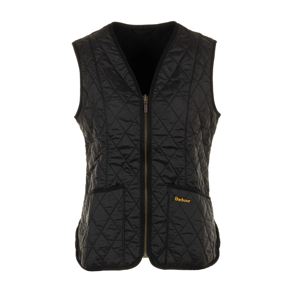 Barbour Svarta Rockar med Fleece Betty Liner Black, Dam