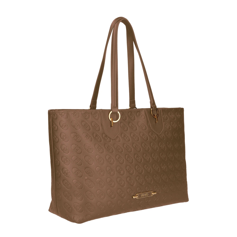 Liu Jo ECS M Tote Tas Beige Dames