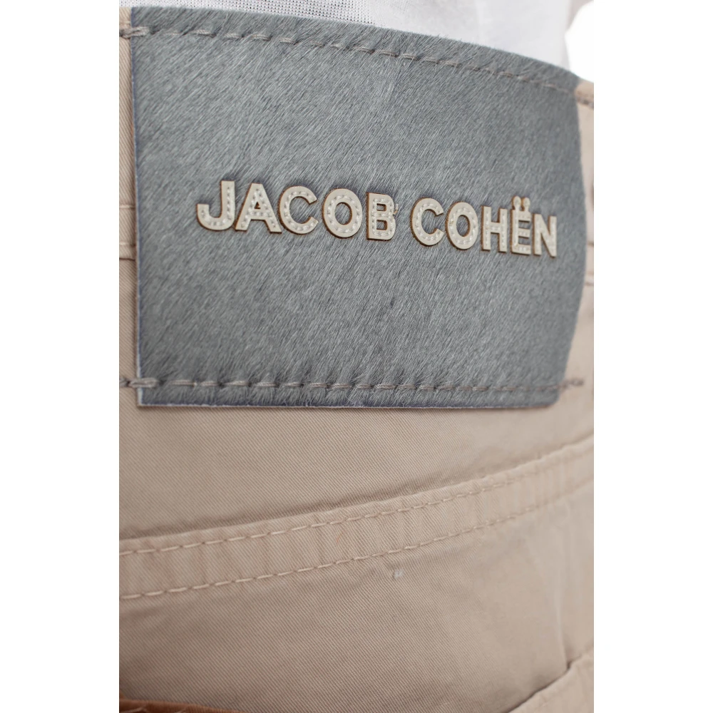 Jacob Cohën Slim-fit Trousers Beige Heren