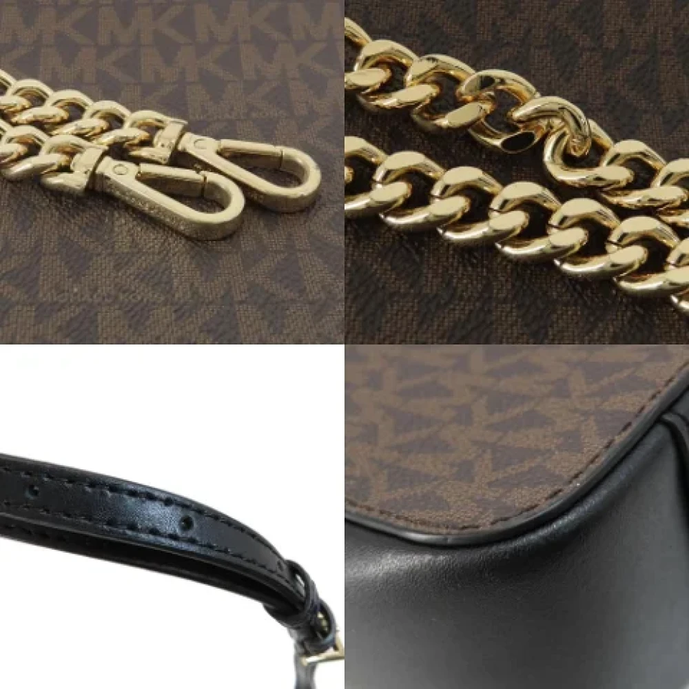Michael Kors Pre-owned Fabric shoulder-bags Brown Dames