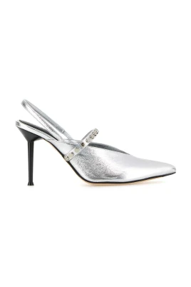 Silverläder Revel Pumps Sandaler