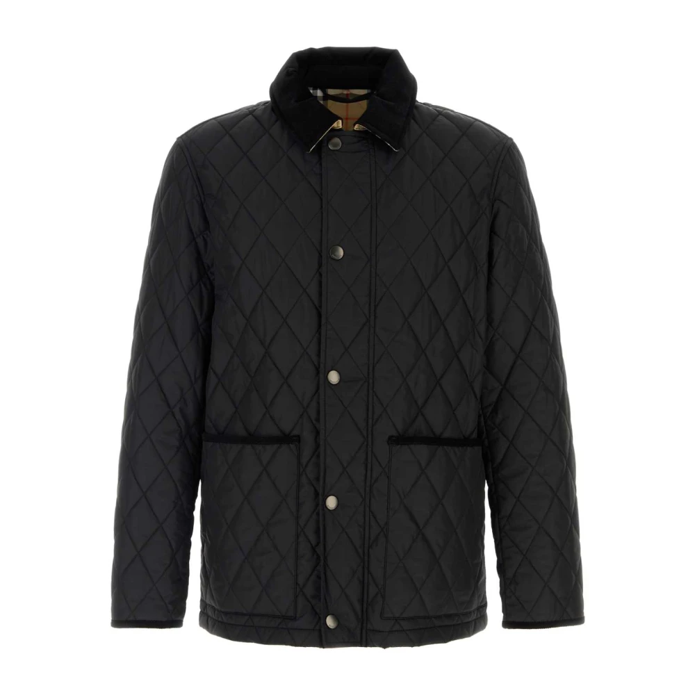 Burberry - Gesteppte Nylon Haddington Jacke - Jackets - Herren - Schwarzk - L - Bild 4