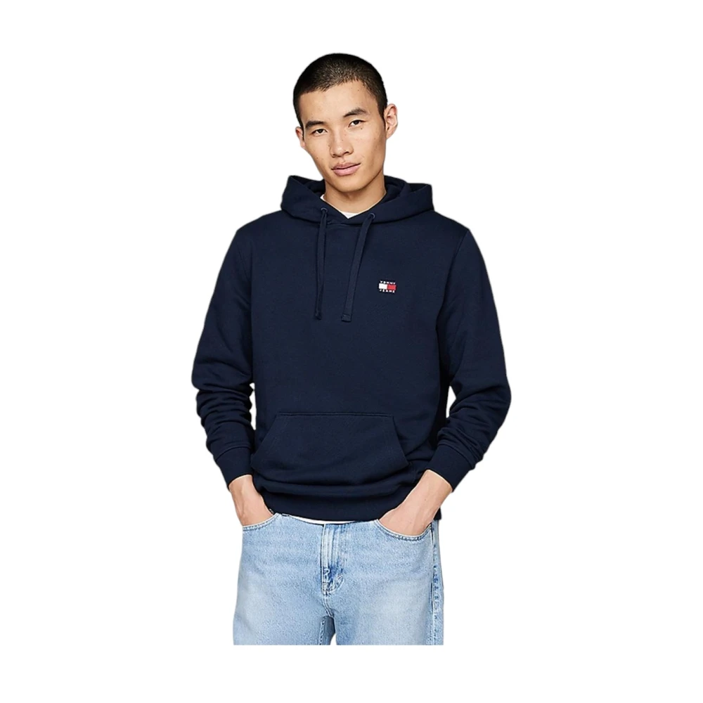 Tommy Jeans Stijlvolle Sweatshirt voor een Trendy Look Blue Heren