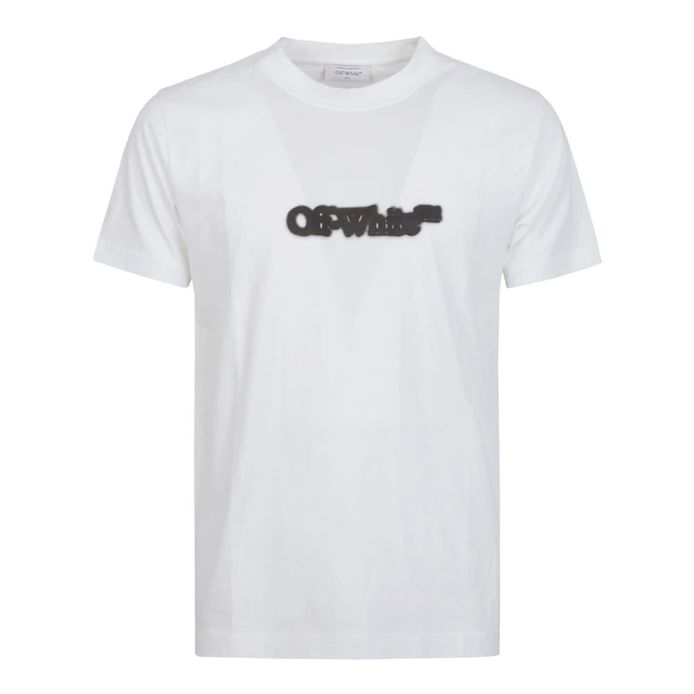 Off White Pijl Spray T-shirts en Polo's White Heren