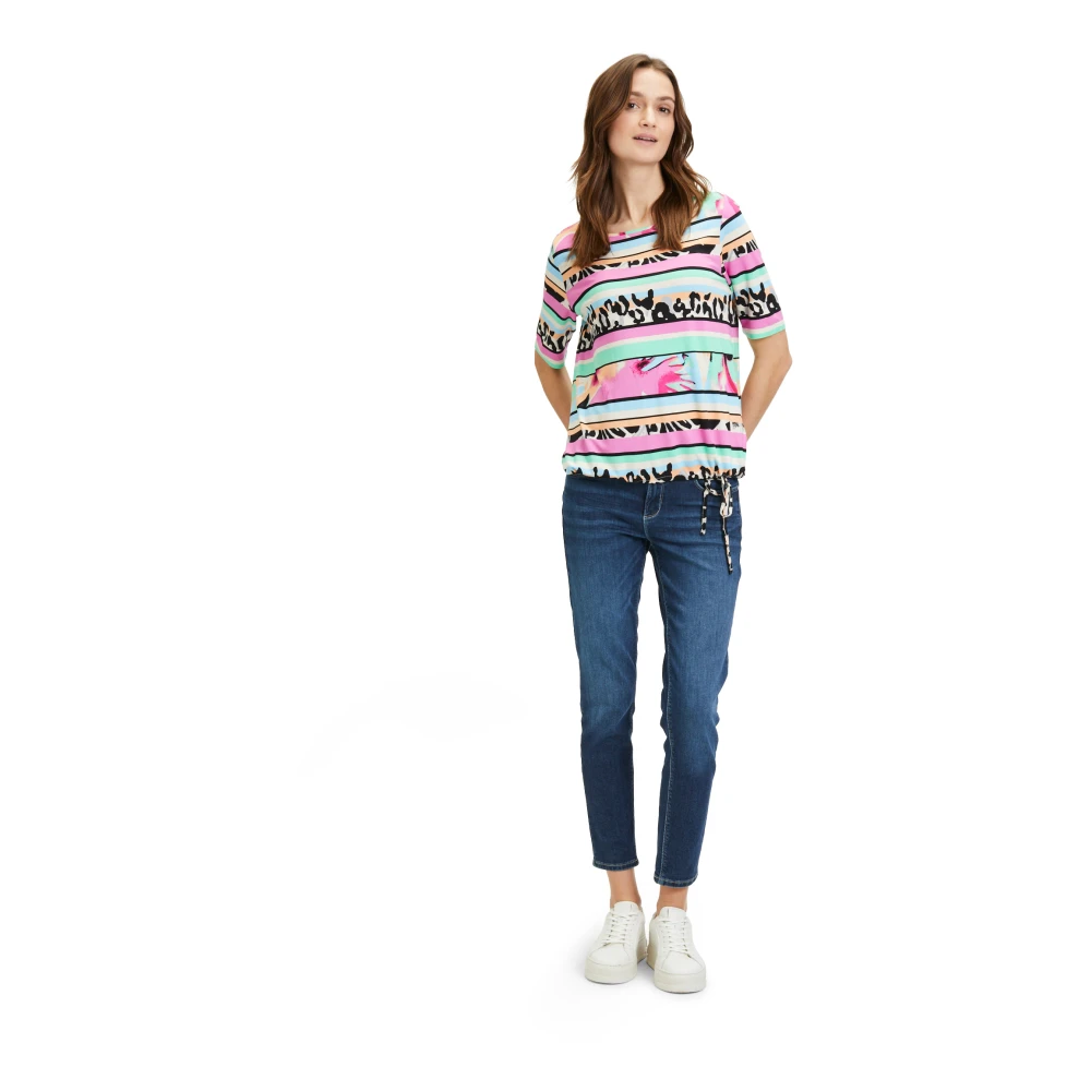 Betty Barclay Grafisch Casual Shirt met Koord Multicolor Dames