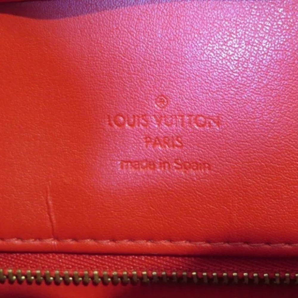 Louis Vuitton Vintage Pre-owned Leather handbags Red Dames