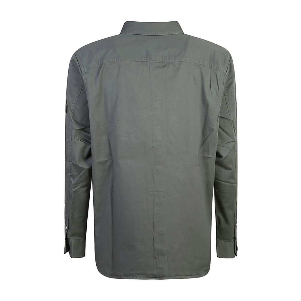 Calvin Klein Jeans Grijze Denim Overhemd Gray Heren