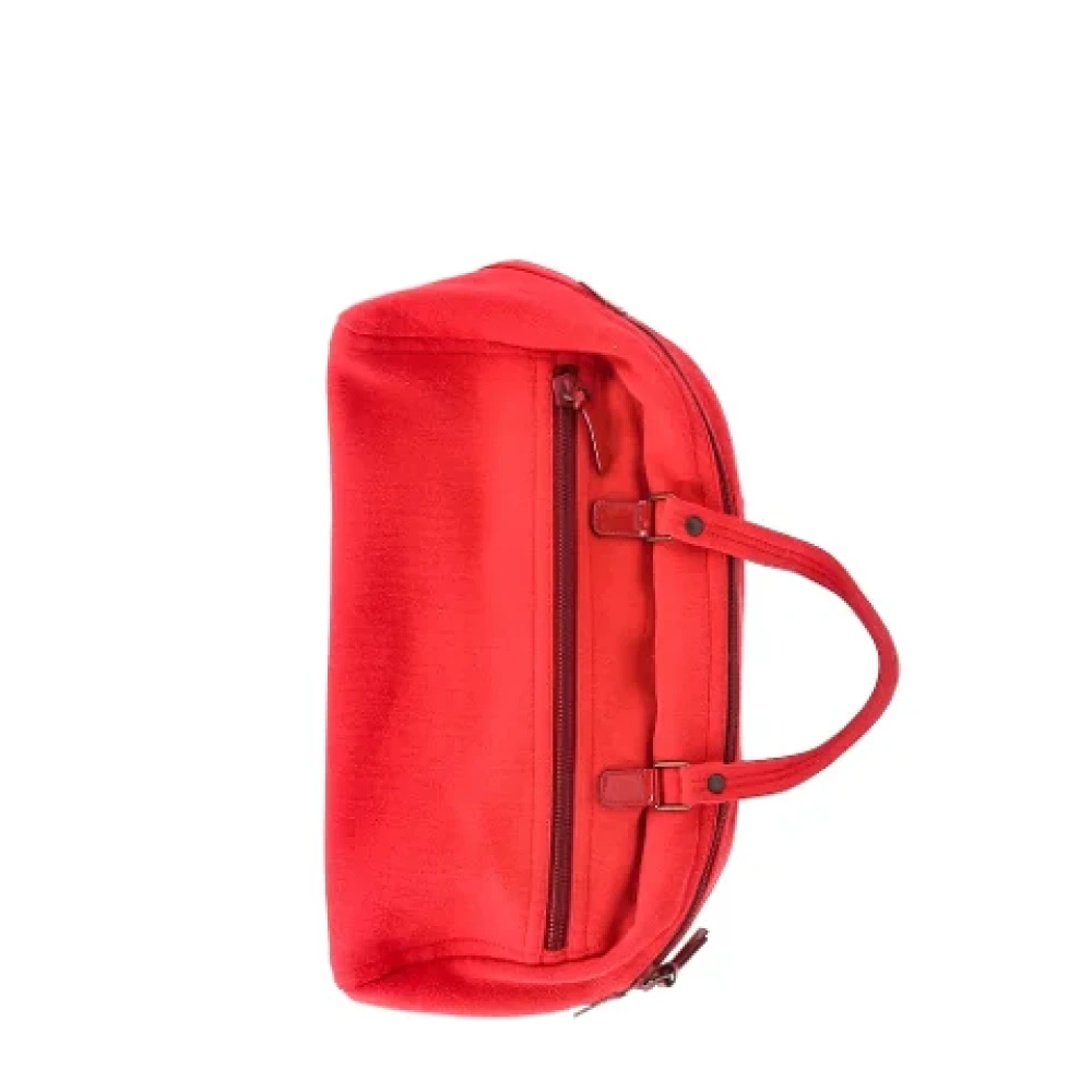 Miu Pre-owned Wool handbags Red Dames