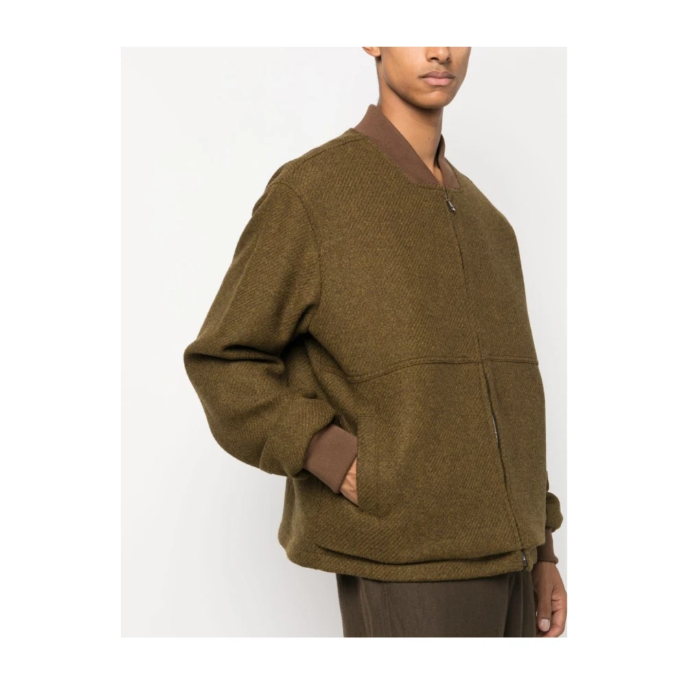 Costumein V08 Jassen Stijlvolle en Trendy Buitenkleding Green Heren