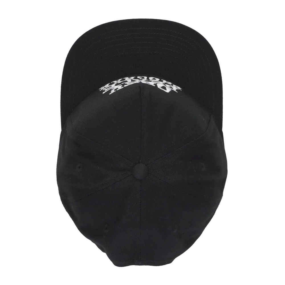 Obey Zwarte gebogen klep snapback pet Black Heren