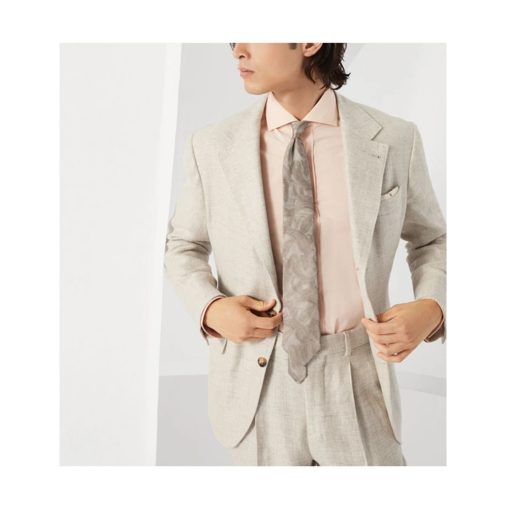 BRUNELLO CUCINELLI Stijlvolle Jassen Collectie Gray Heren