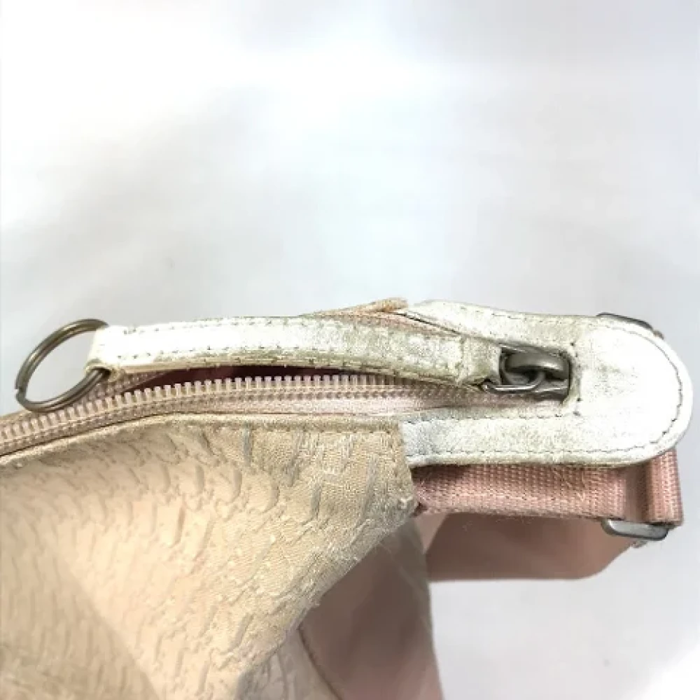 Dior Vintage Pre-owned Cotton dior-bags Pink Dames