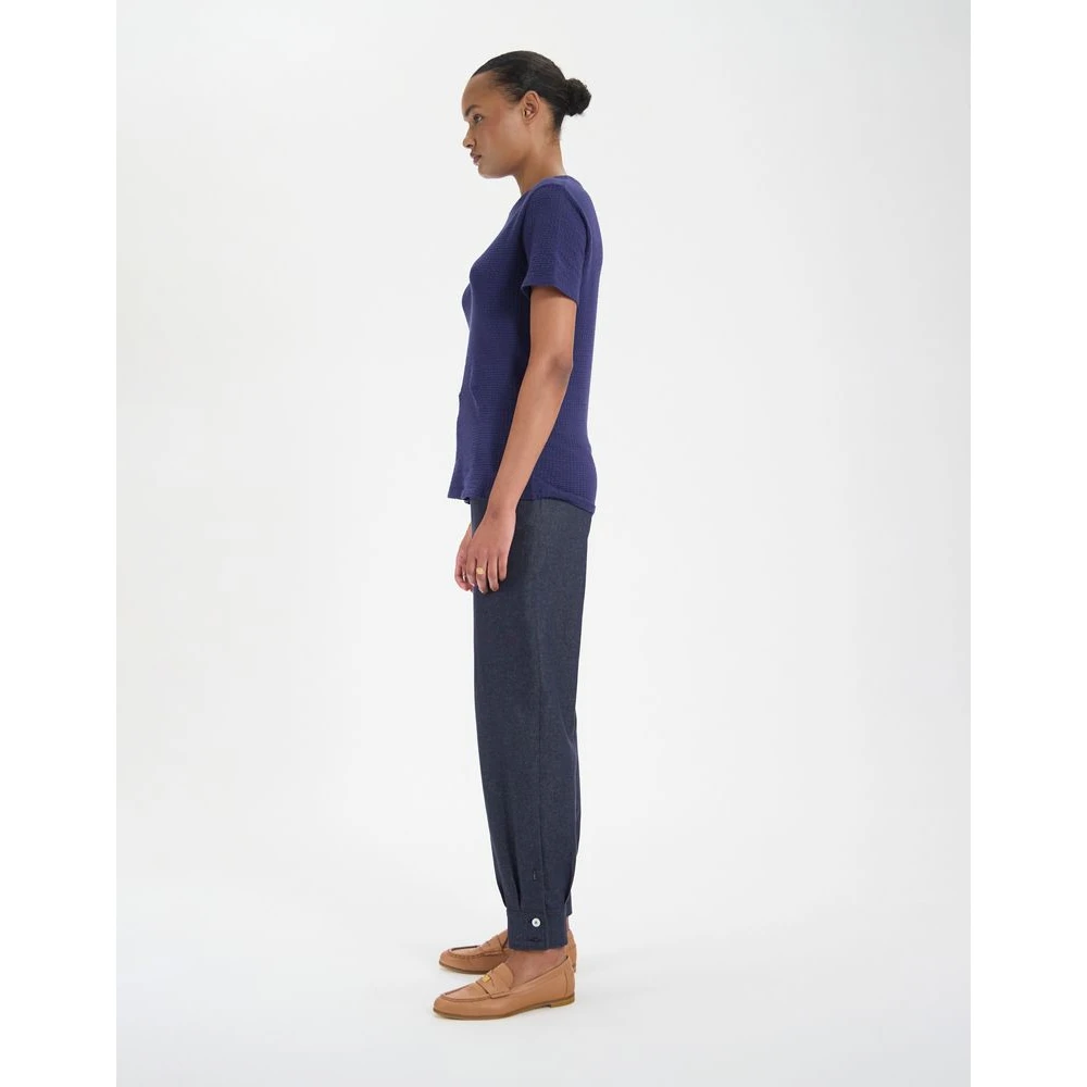 Ines De La Fressange Paris Paul katoenen gestreept T-shirt Blue Dames