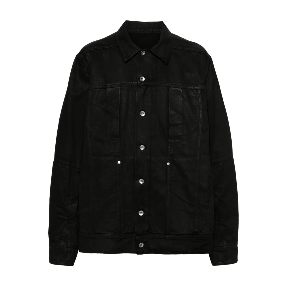 Jackets > Denim Jackets - - Rick Owens - Modalova