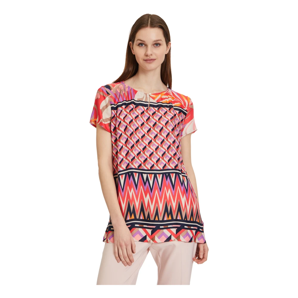 Betty Barclay Luipaardprint Blouse Multicolor Dames