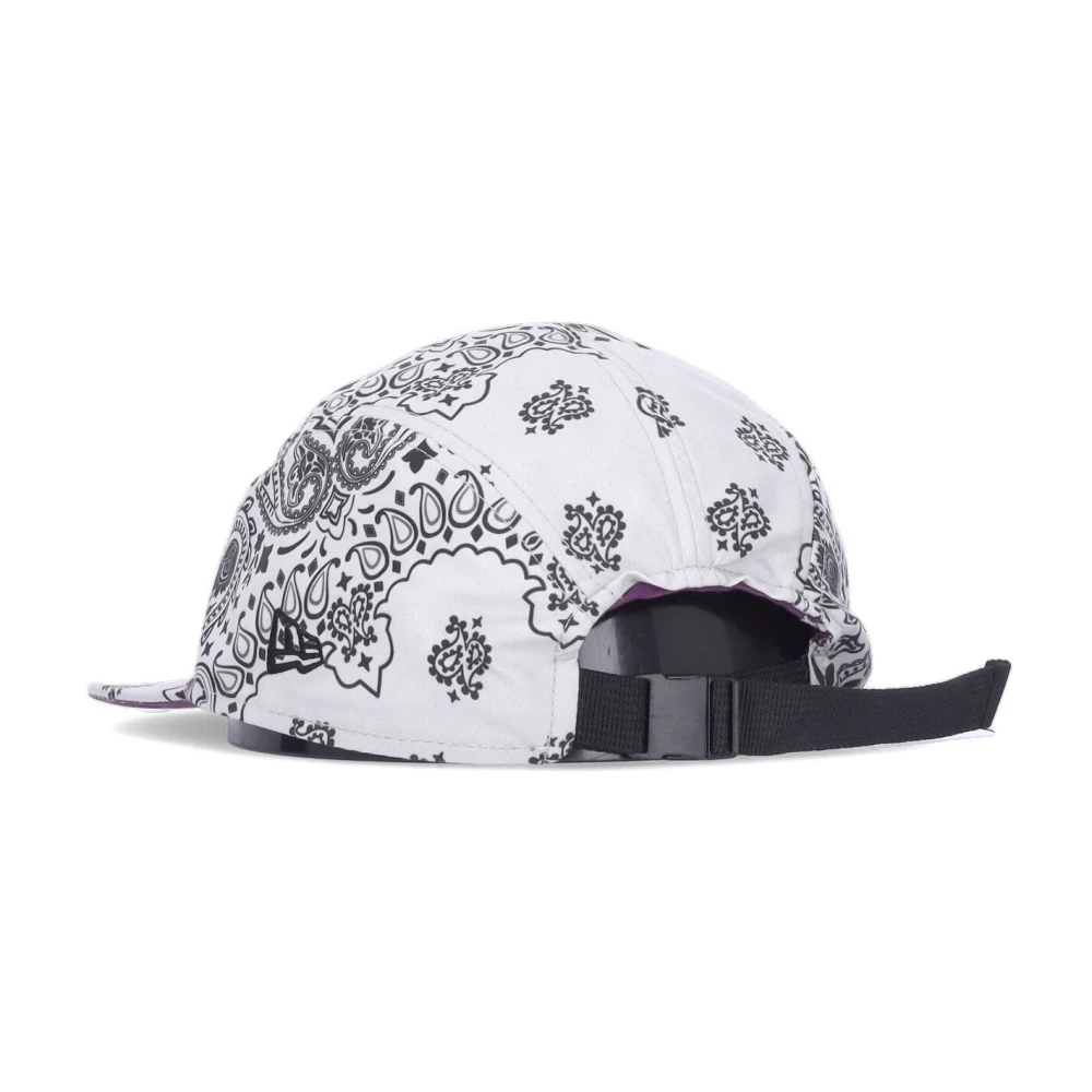 new era Omkeerbare Paisley Flat Visor Cap Beige Heren