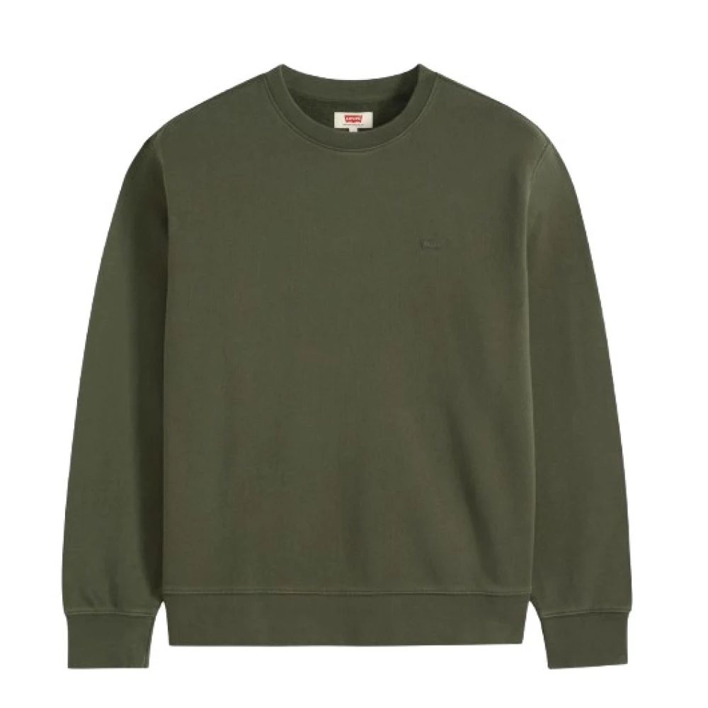 Levi's , Sweatshirts, Male, Green, Xl, Original Housemark Crewneck Sweatshirt