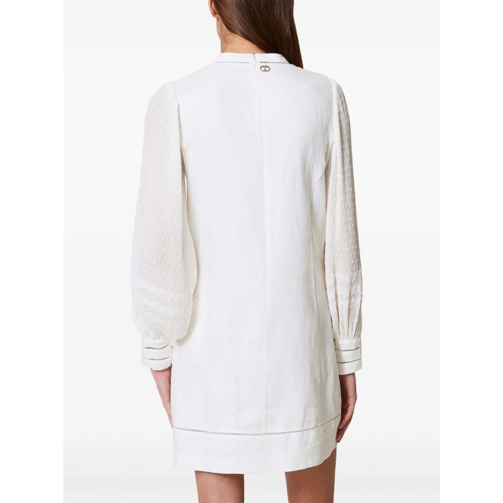 Twinset Stijlvolle Jurk Set White Dames