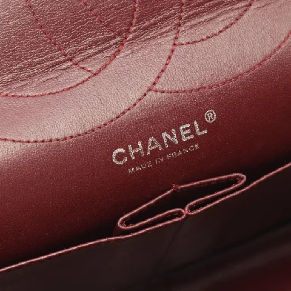 Chanel Vintage Pre-owned Leather crossbody-bags Black Dames