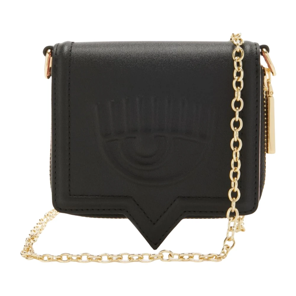 Chiara Ferragni Collection Chiara Ferragni Portemonnees Black Dames