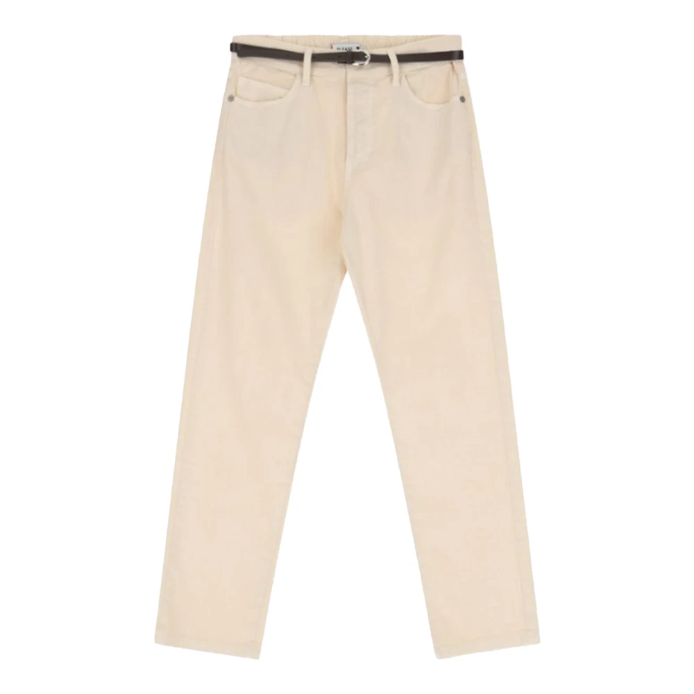 Please Women's White Slim-Fit Trousers - Slim-Fit Trousers - Xs - Trousers